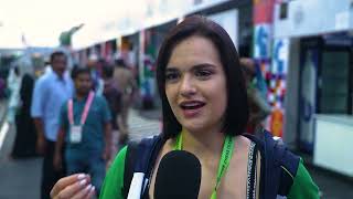 Interview with WFM Marija Sibajeva (Lithuania) | 44th Chess Olympiad, Round 6 |