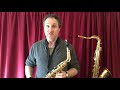 notes on alto saxophone b how to play b on the alto saxophone