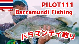 PILOT111: The Best Fishing Spot for Barramundi in Thailand! Apr 2022 Day5