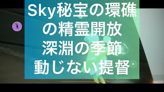 Sky 捨てられた地 秘宝の環礁の精霊開放、深淵の季節・動じない提督