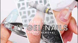 DIY Gel Nails Part 4: Gel-X Removal for Beginners | #gelxnails #nailtutorial