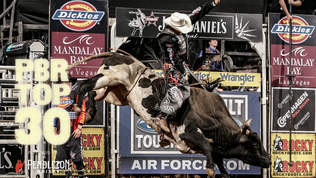 PBR Top 30 Bull Riders - Top 3 - YouTube