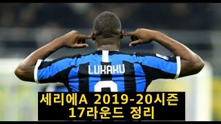 [세리에A리뷰] 2019-20시즌 17라운드 정리