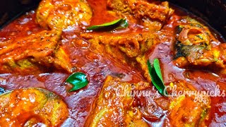 നെയ്മീൻ തലക്കറി Fish head curry / Meen thalakkari thani nadan Seer fish head curry