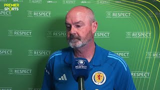 Scotland manager Steve Clarke gives his thoughts after international friendly win against Gibraltar