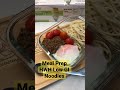 Meal Prep HWH Low GI Noodles 低升糖健康面 @euniceliciousTV #hwh #lowgi #lowgi