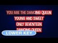 ABBA - Dancing Queen | Karaoke Lower Key