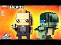 Jurassic World LEGO Brick Headz Owen and Blue 41614 - Lego Fallen Kingdom - Dinosaur Speed Build