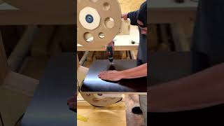 ASSEMBLED A Band Saw made of Wood! Diy