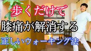 【正しいウォーキングは間違っている】膝の痛みを激減させる正しいウォーキング解消法