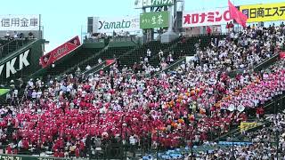 土浦日大　1回表応援（盛り上がりが足りない　You are スラッガー）　＠甲子園　20230806