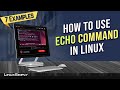 How to Use “echo” Command in Linux [7 Practical Examples] | LinuxSimply
