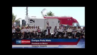 EPN advierte que no hay margen para la confianza. Ante el pronóstico de huracanes emitido por CNA