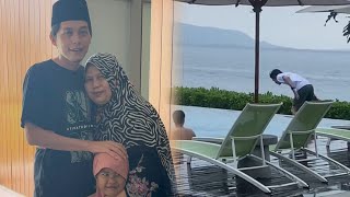 Pelukan Hangat Nyai Rid Ibunda Gus Iqdam Waktu Foto Bersama, Salfok Gus Iqdam Saat Berenang