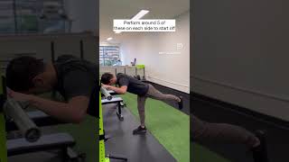 Effective hip mobility and stability exercise called the “hip airplane” from A2 Physical Therapy ￼