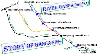 Ganga Tirth Yatra Live with Google earth | Gangotri |Mansarovar | Alaknanda | Travel Ganga