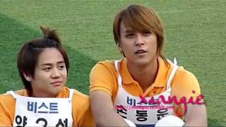 100914 [Fancam] Idol Star Championship Idol Special - B2ST (Yoseob \u0026 Dongwoon)