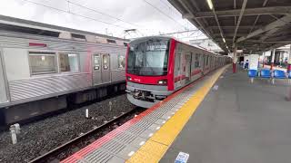 東武スカイツリーライン東武動物公園駅発車シーン