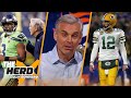 Packers WRs reportedly frustrated with Aaron Rodgers, Pete Carroll-Russell Wilson | NFL | THE HERD