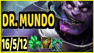 DR. MUNDO VS YONE - 16/5/12 KDA TOP GAMEPLAY