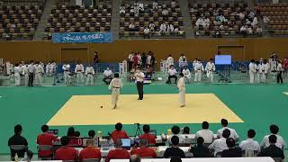 2021年IH 柔道 女子 団体 二回戦 熊本西(熊本) vs 比叡山(滋賀)