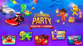 Stickman Party NEW UPDATE 2024 - New Minigames / New Hats UNLOCKED ( android / ios )