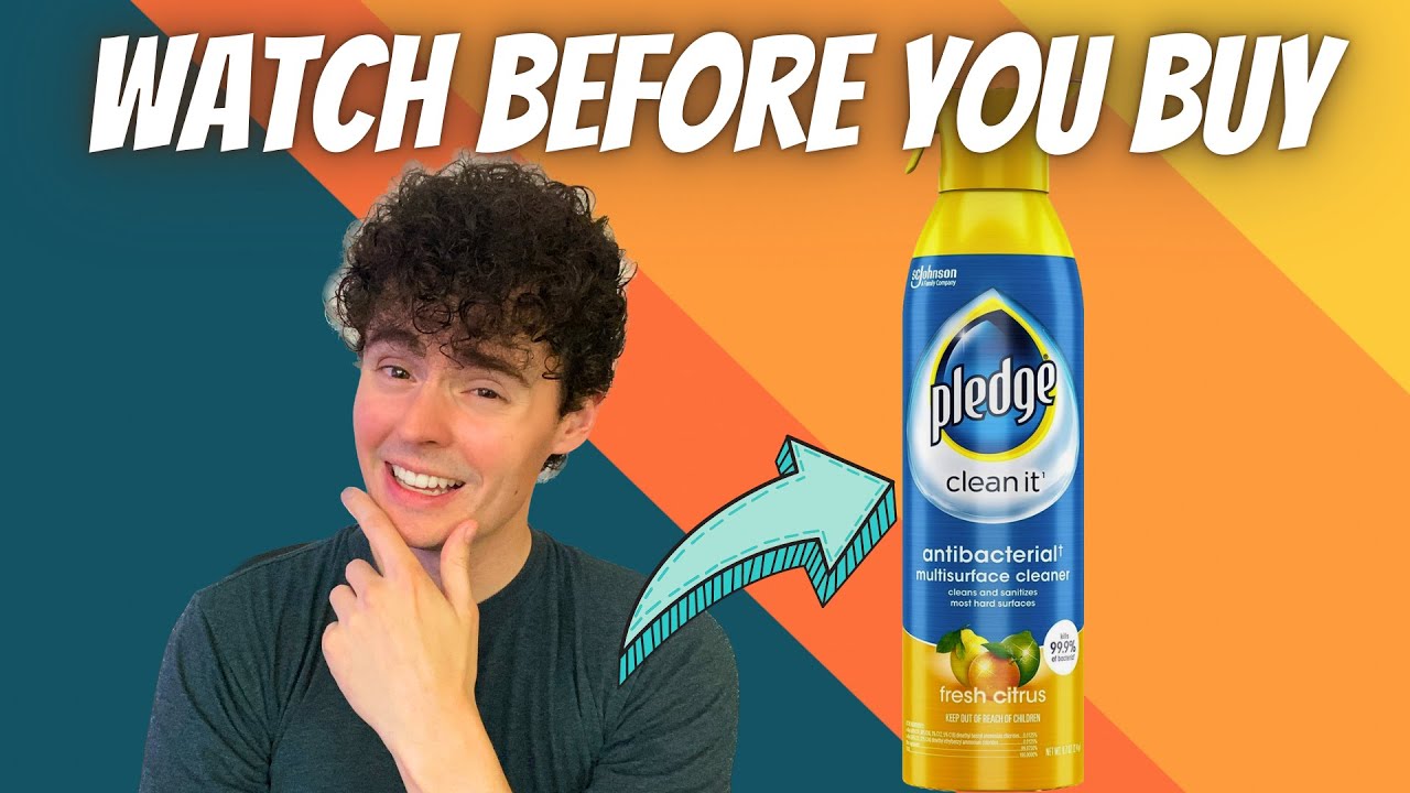 Pledge Everyday Clean Multi Surface Cleaner Antibacterial Spray