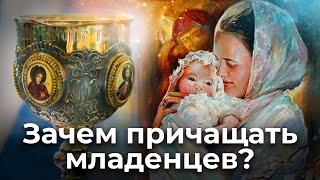 Зачем причащать младенцев? Священник Антоний Русакевич