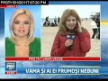 reporterita protv trantita in direct la vama veche