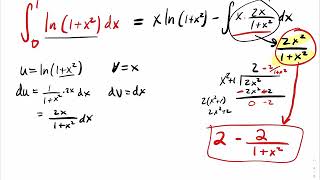 6.2.5 Integration By Parts For Definite Integrals (Tricky/Sneaky Problems dv = dx)