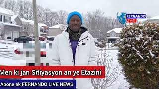 🔥🔥🔥 Gwo tanpèt sou East Cost Etazini blòk New-York, New Jersey...