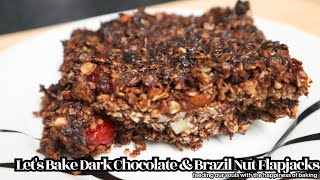 Let's Bake Chocolate And Brazil Nut Flapjacks