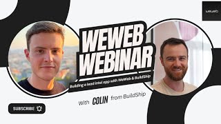 Building a Lead Intelligence App with WeWeb \u0026 BuildShip