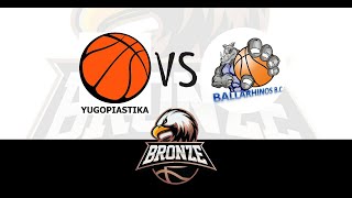 Jumpball - Bronze League 22/23: Yugopiastika - Ballarhinos 68-72 (04/10/2022)