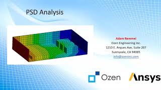 Random Vibration (PSD) Analysis Using Ansys Mechanical