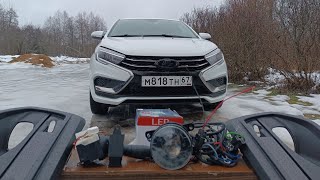 LADA Vesta,,,ПТФ комплект для правильной установки !!!