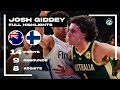 JOSH GIDDEY TURNS UP IN FIRST GAME!! 14PTS vs FINLAND (FULL HIGHLIGHTS)