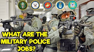 EVERY MILITARY POLICE JOB EXPLAINED