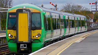 Southern Class 377/3 - 377317 3 Car At Littlehampton \u0026 Bognor Regis - Saturday 13th November 2021