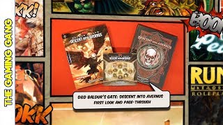 D\u0026D Baldur's Gate: Descent Into Avernus - First Look and Page-Through