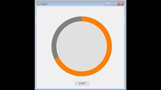 How to make Circular ProgressBar in C#