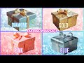 Choose YOUR gift🎁💖😍🤮4 Gift Box Challenge Diamond, Gold, Pink or Blue #chooseyourgift #pickonekickone