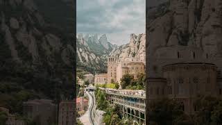 Iconic Landmark | Montserrat Monastery Catalonia #barcelona #spain #europe #travel