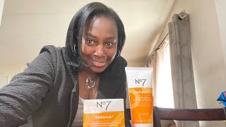 N°7 Radiance+￼Cream and Cleanser Review