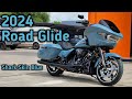 Road Glide 2024 Shark Skin Blue Walkaround Close up detail