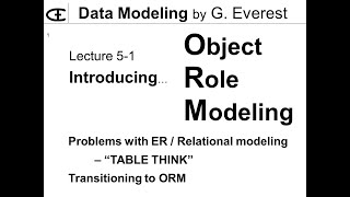 LN 5 1 Object Role Modeling (ORM) intro