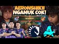 AERONSHIKII NGAMUK LANGSUNG MANIAC !! MERINDINGGG !! LIQUID VS AURORA MATCH 1 - SWISS STAGE DAY 6