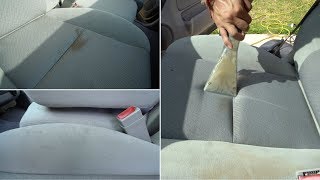 Cleaning 9 Year Old Car Seats