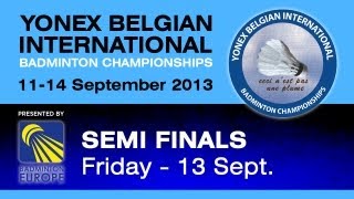 SF - MD - A.S. Rasmussen/K.A. Sorensen vs L. Moren/W. Szkudlarczyk -Yonex Belgian International 2013