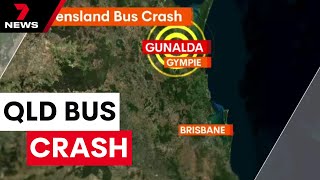 19 people involved in devastating Queensland bus crash | 7 News Australia